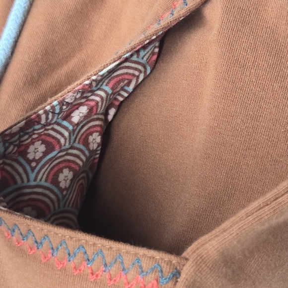 Matilda Jane Frances French Terry Brown Drawstring Shorts Girls Youth Size 12 - Picture 5 of 8